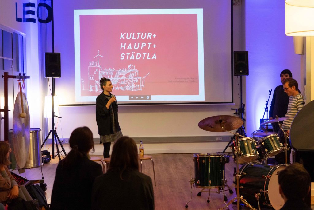 Lena Endres & Benedikt Buchmüller präsentieren ihr Projekt "Kulturhauptstädtla".